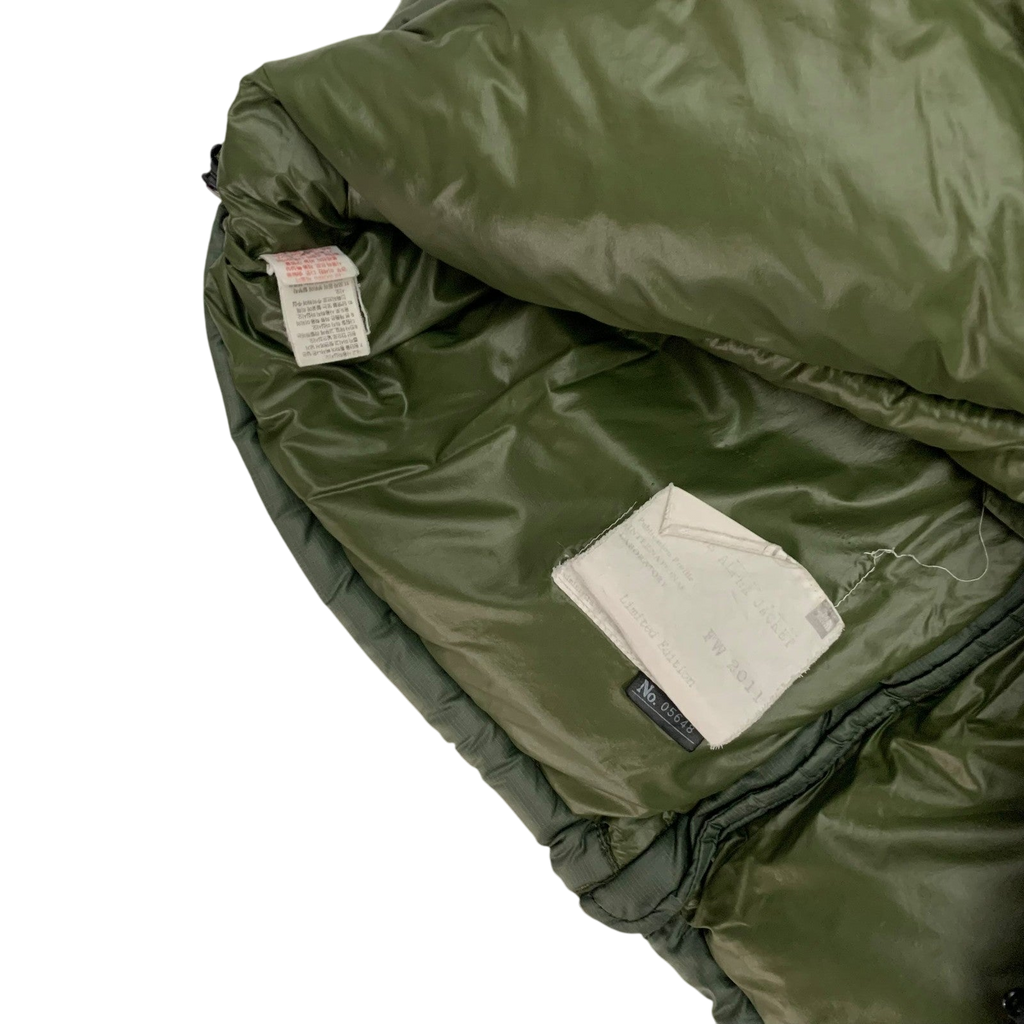 The North Face LTD Nuptse 700 Down Puffer Military Green/Brown (Size L)