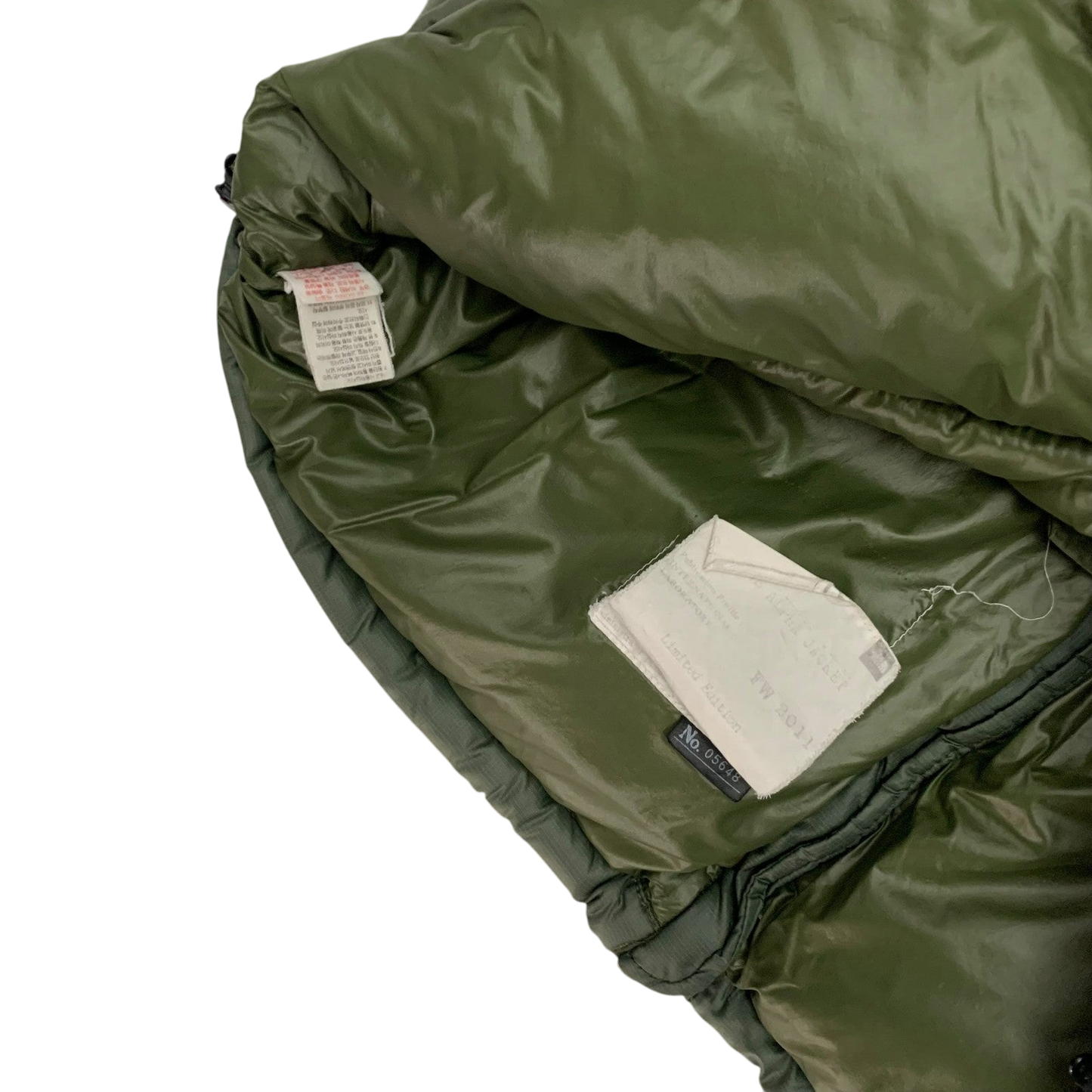 The North Face LTD Nuptse 700 Down Puffer Military Green/Brown (Size L)