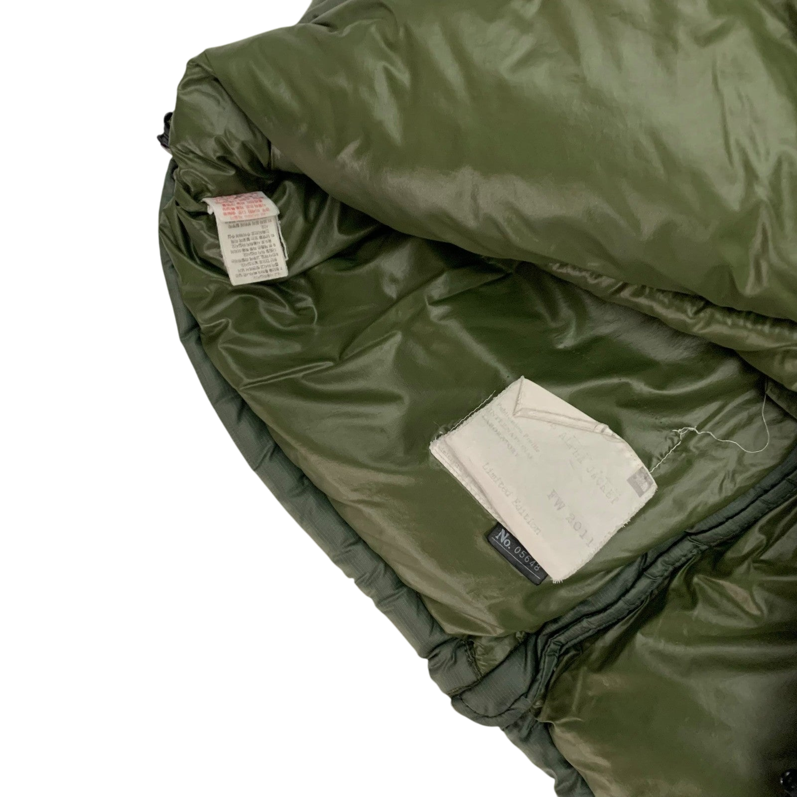 The North Face LTD Nuptse 700 Down Puffer Military Green/Brown (Size L)