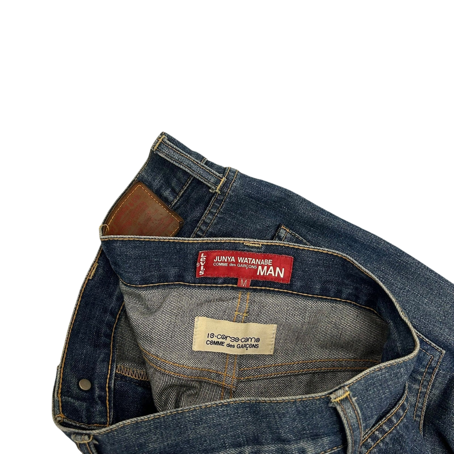 Junya Watanabe × Levi's 503 “Fulfill Me” SS10 Poem Jeans (Fits 35")