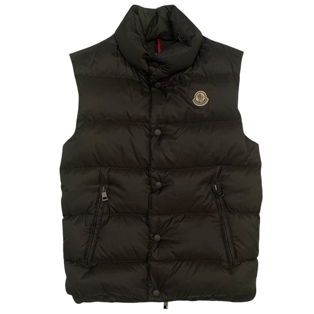 Moncler Vintage Gide Gilet Down Vest Brown (Fits S-M Womens)