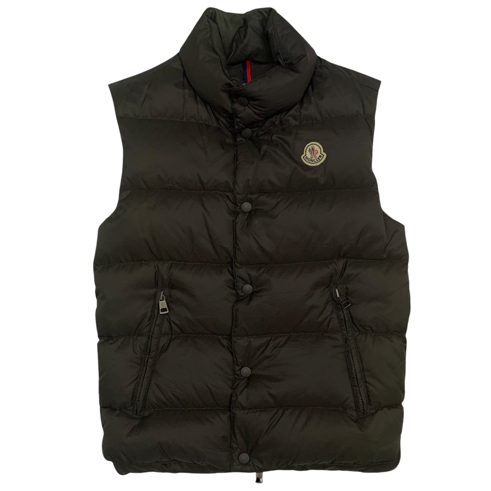 Moncler Vintage Gide Gilet Down Vest Brown (Fits S-M Womens)