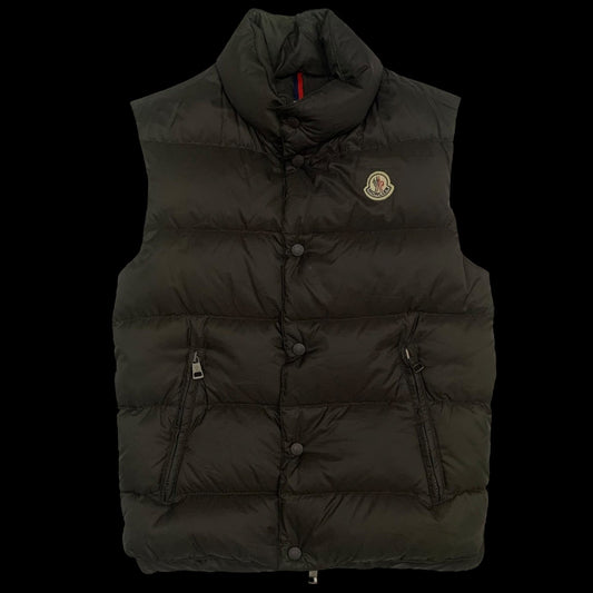 Moncler Vintage Gide Gilet Down Vest Brown (Fits S-M Womens)