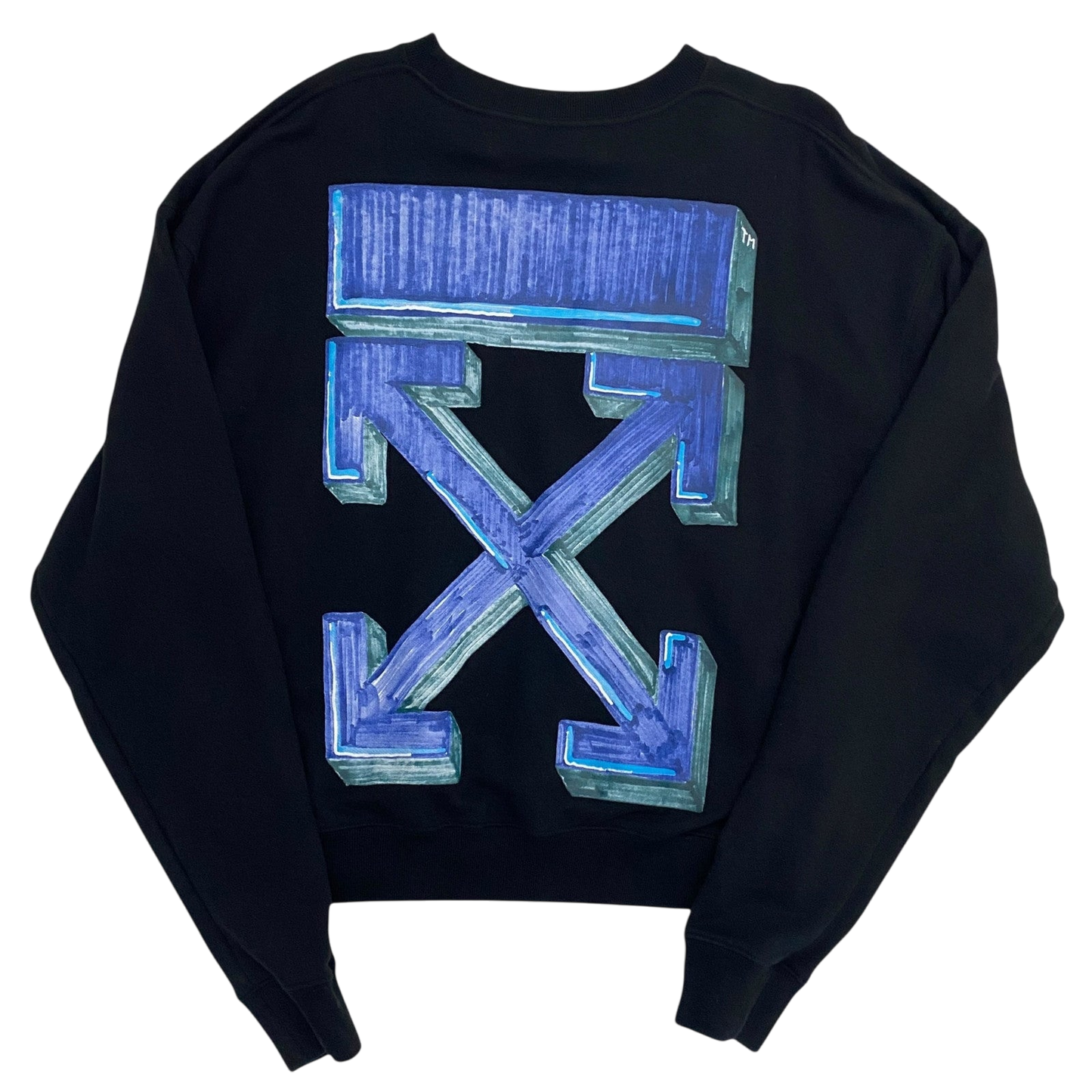 Off-White FW20 Marker Arrows Sweatshirt Black (fits M-L)