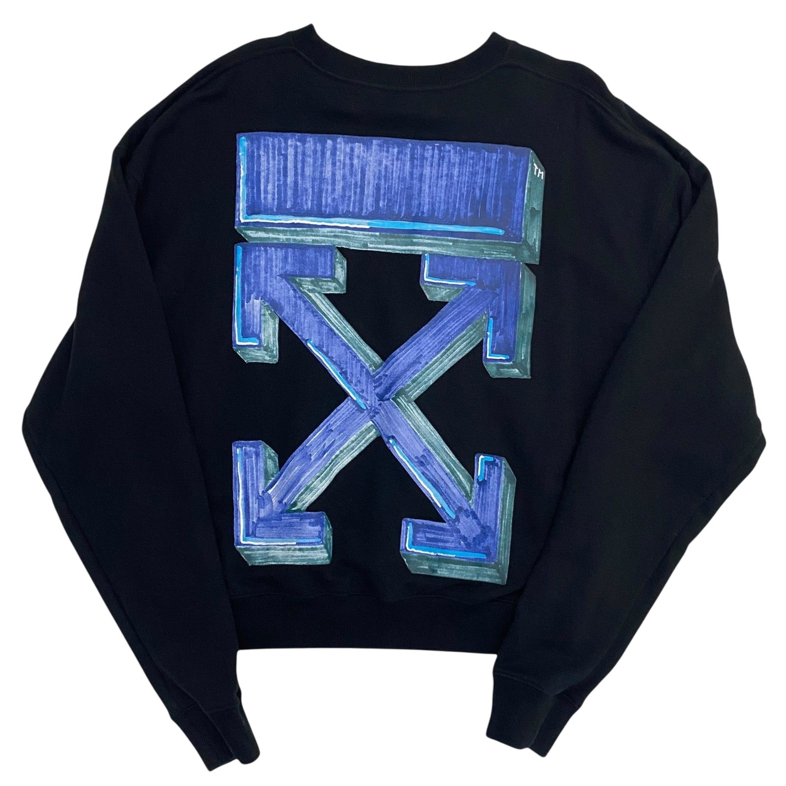 Off-White FW20 Marker Arrows Sweatshirt Black (fits M-L)