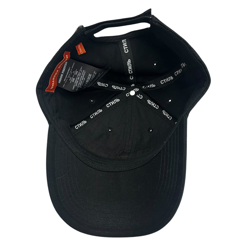 Heron Preston СТИЛЬ Reflective Cap Black/ Neon Green