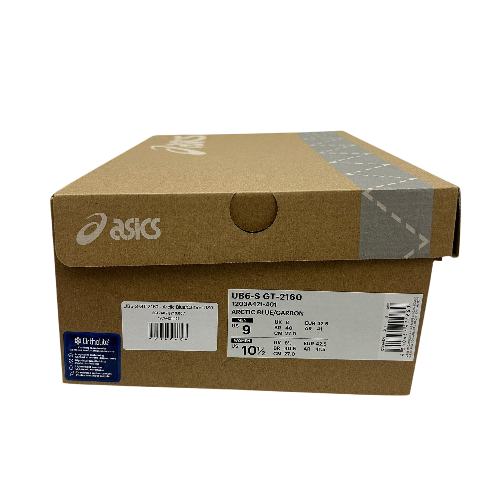 Asics GT-2160 UB6-S ‘Arctic Blue/Carbon’ (US9/UK8)