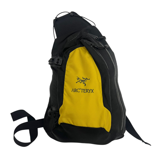 Arc'teryx Vintage Quiver Crossbody Bag Black/Yellow