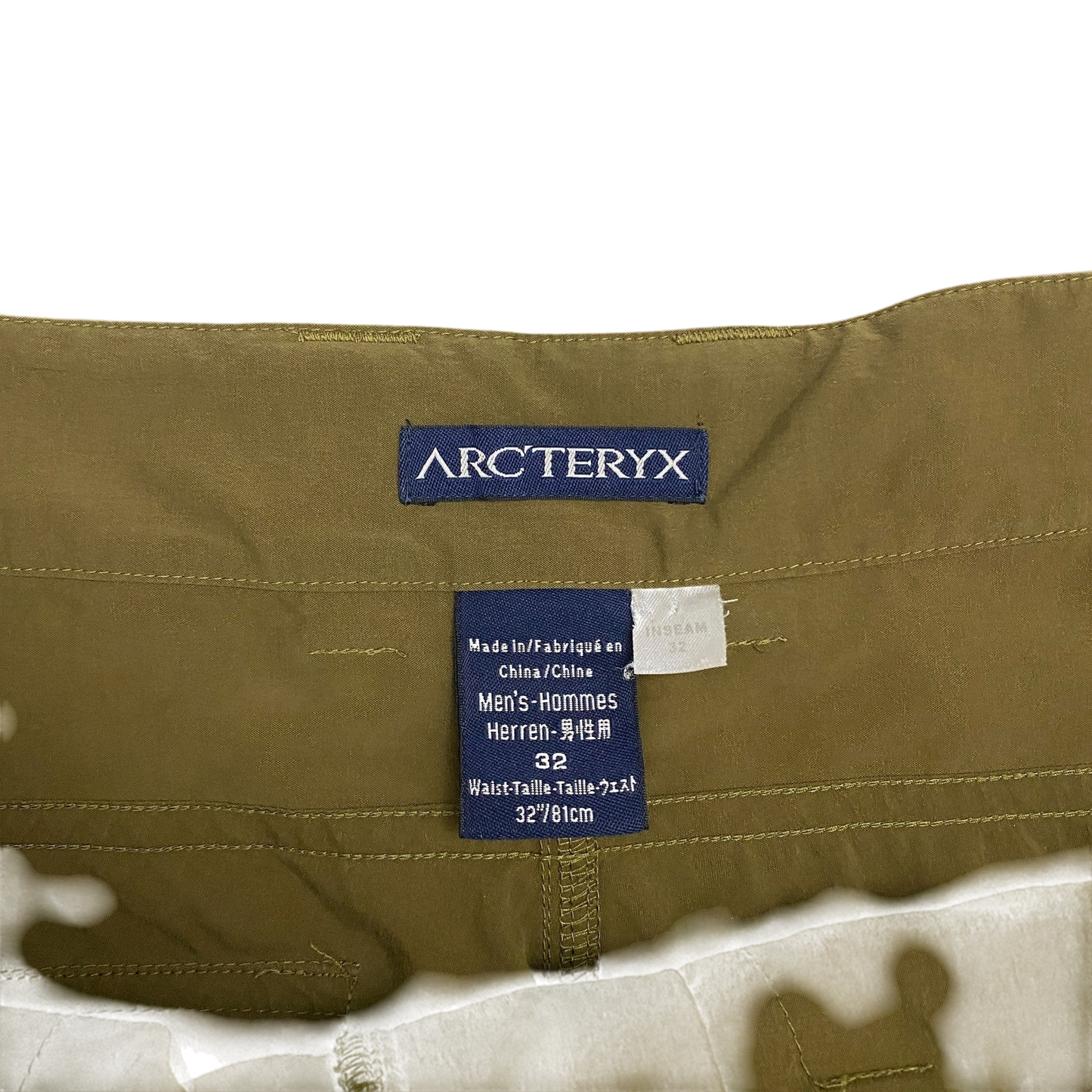 Arc’teryx 2000s Cargo Pants Army Green (Size 32")