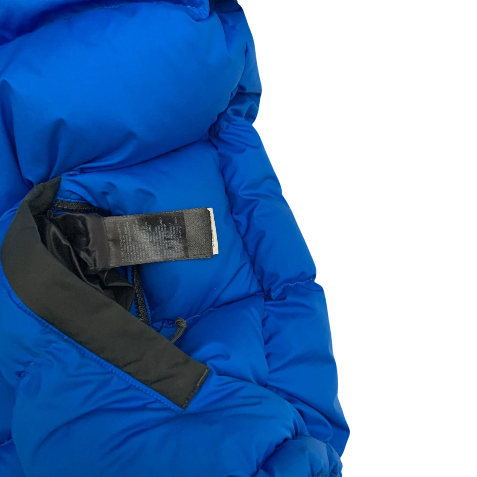 The North Face Nuptse 700 Down Puffer Jacket Blue/Black (Size L)