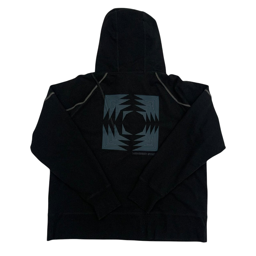 Kiko Kostadinov ‘Midnight Stripes’ Heavy Hoodie Black (Fits L-XXL)