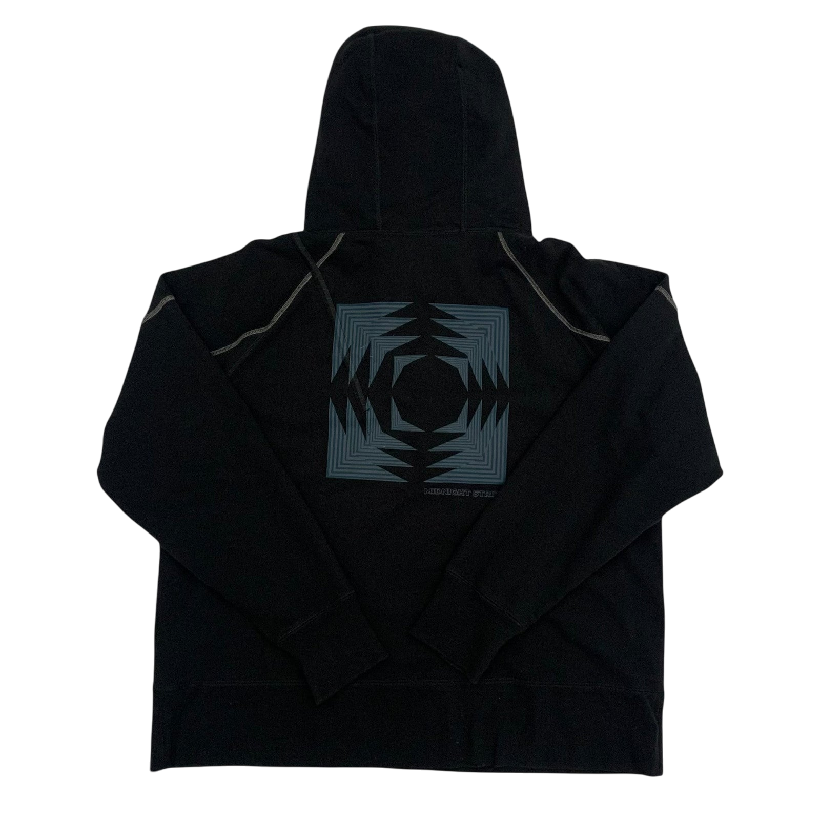 Kiko Kostadinov ‘Midnight Stripes’ Heavy Hoodie Black (Fits L-XXL)