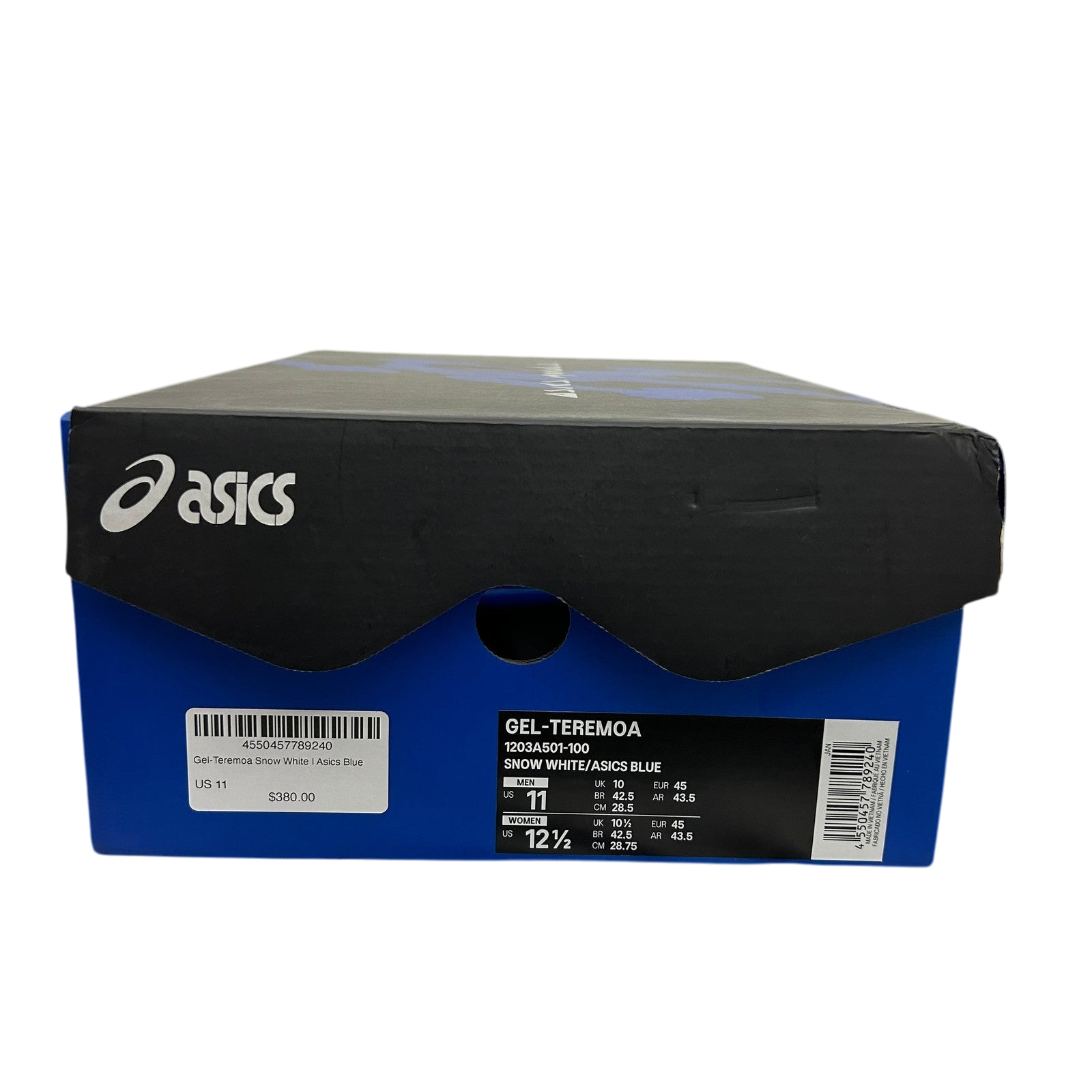 Asics Kiko Kostadinov Novalis Gel-Teremoa ‘Snow White/Blue’ (US11/UK10)