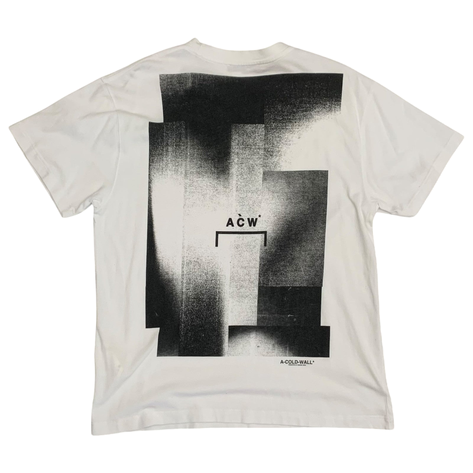 A-Cold-Wall Signature Graphic T-Shirt White (Size L)