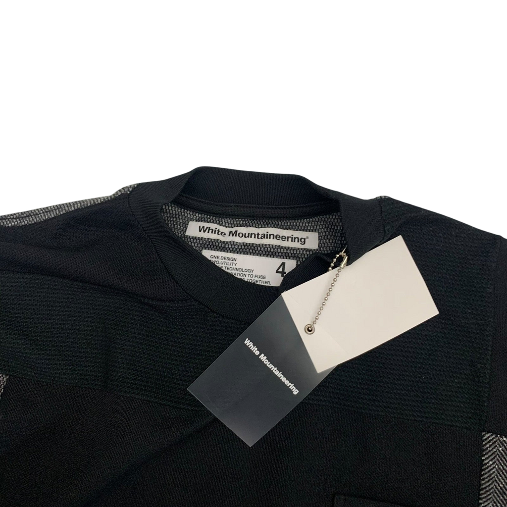 White Mountaineering Colour Block Panelled T-Shirt (Fits L-XL)