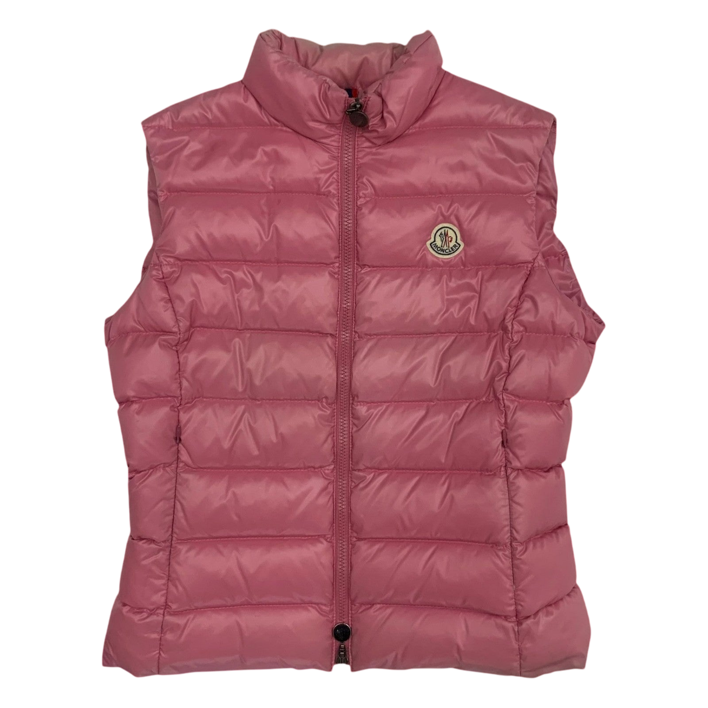 Moncler Ghany Down Vest Pink (Fits S-M womens)