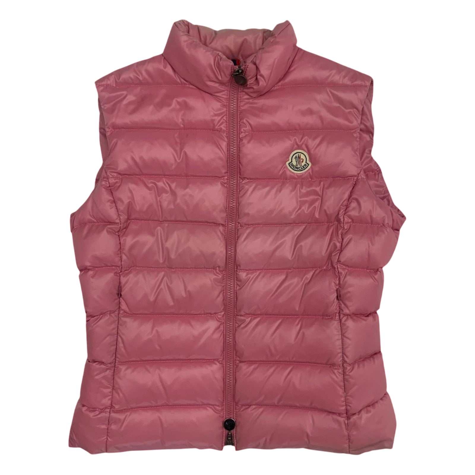 Moncler Ghany Down Vest Pink (Fits S-M womens)