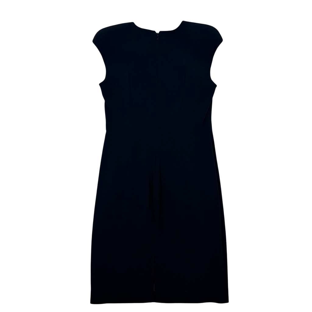 Tom Ford 2010s Cut Out Silk-Blend Mini Dress Black (Size 44)