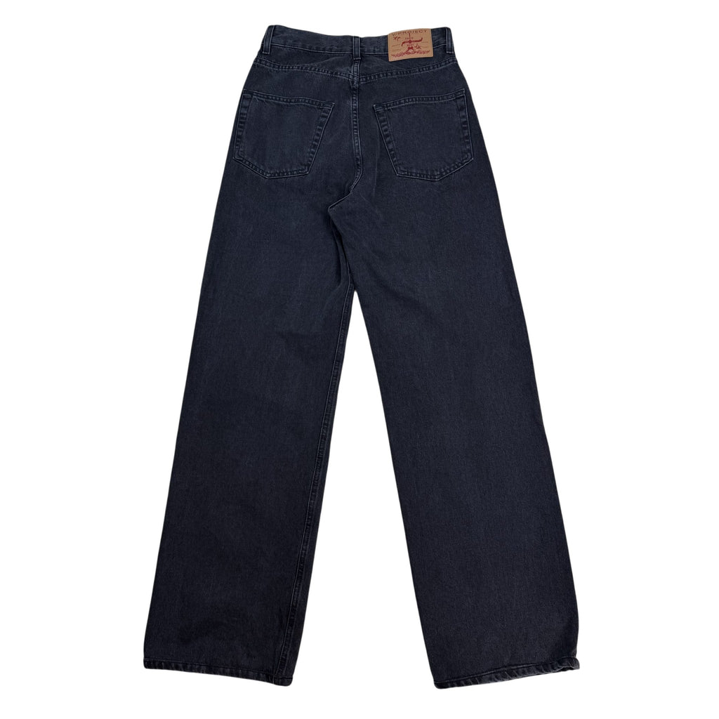 Y/Project Evergreen Cut-Out Jeans Washed Black (Size 29”)