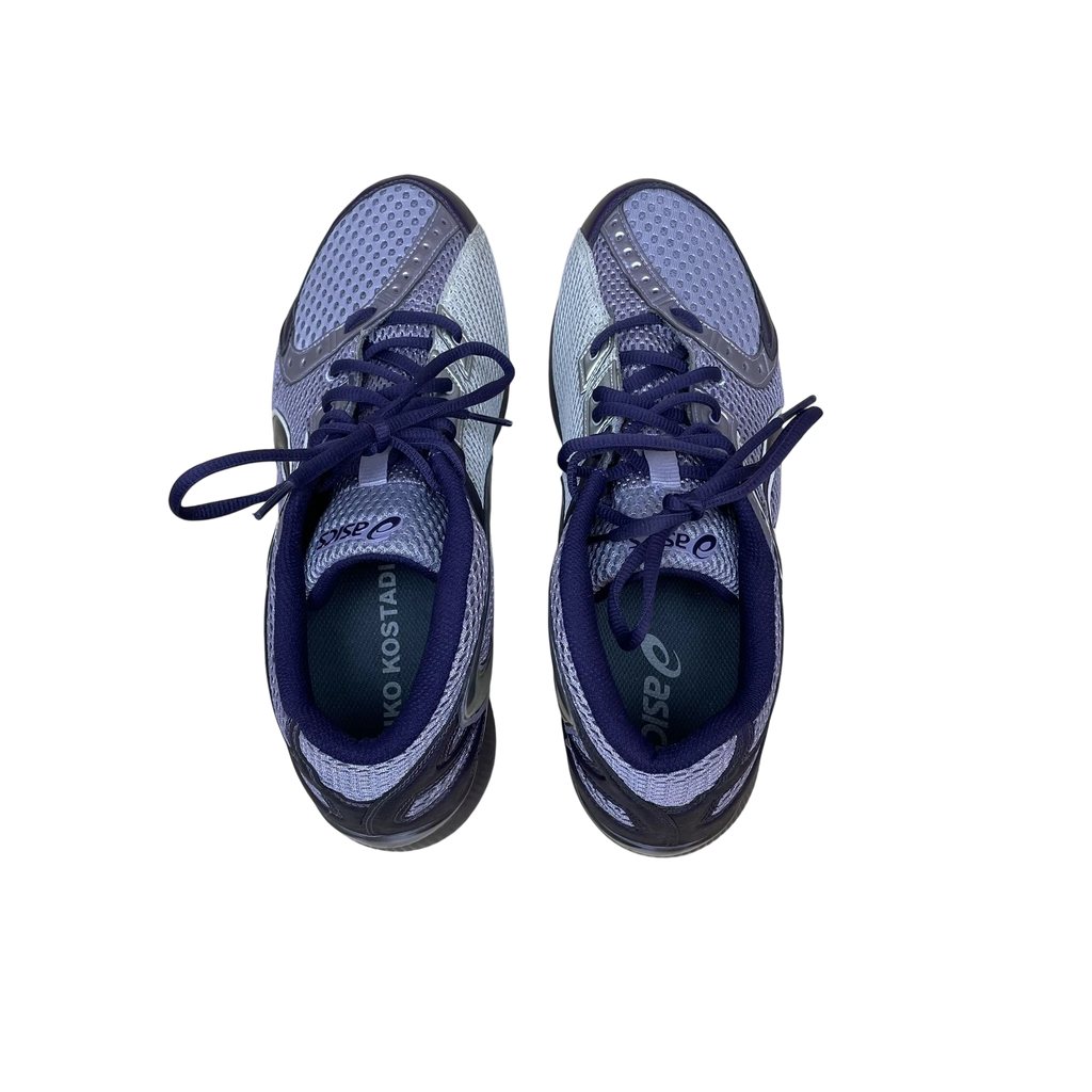 Zenno Archive Kiko Kostadinov Asics Gel Sokat Infinity sneakers in lavender grey and purple mesh