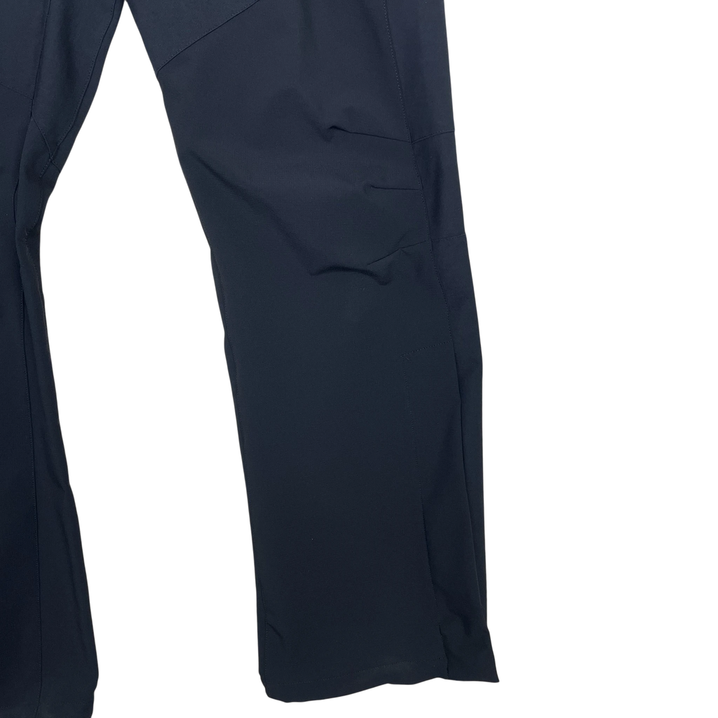 Zenno Archive ROA black softshell technical pants with zippered hem detail