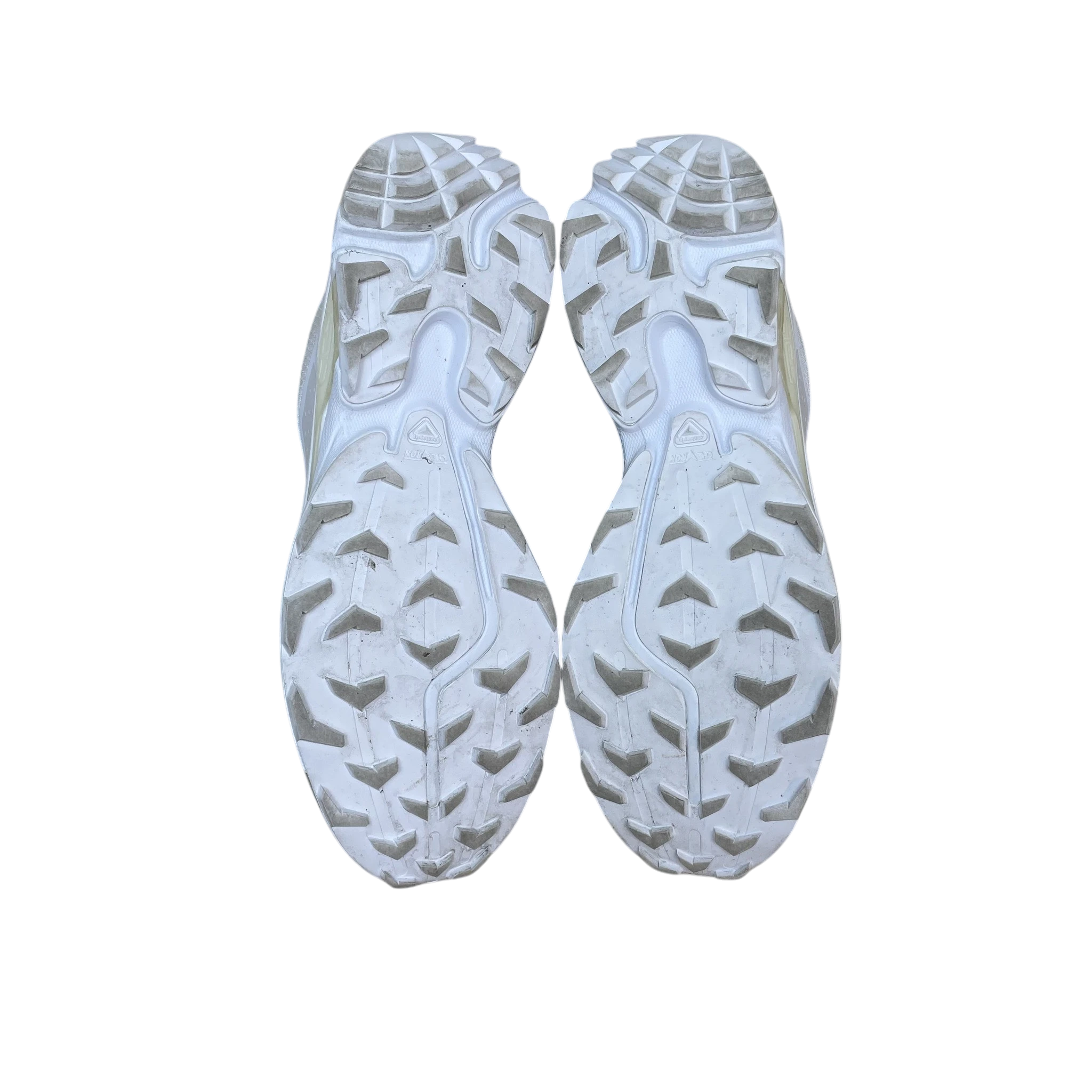 Zenno Archive Salomon x 11 By Boris Bidjan Saberi Bamba 5 sneakers showing white lugged rubber outsoles