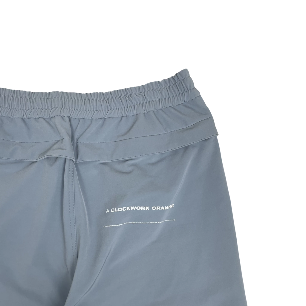 Zenno Archive Undercover Jun Takahashi A Clockwork Orange baby blue track pants with white logo detail
